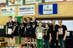 3. Platz bei der Mitteldeutschen Mannschaftsmeisterschaft der Jugend